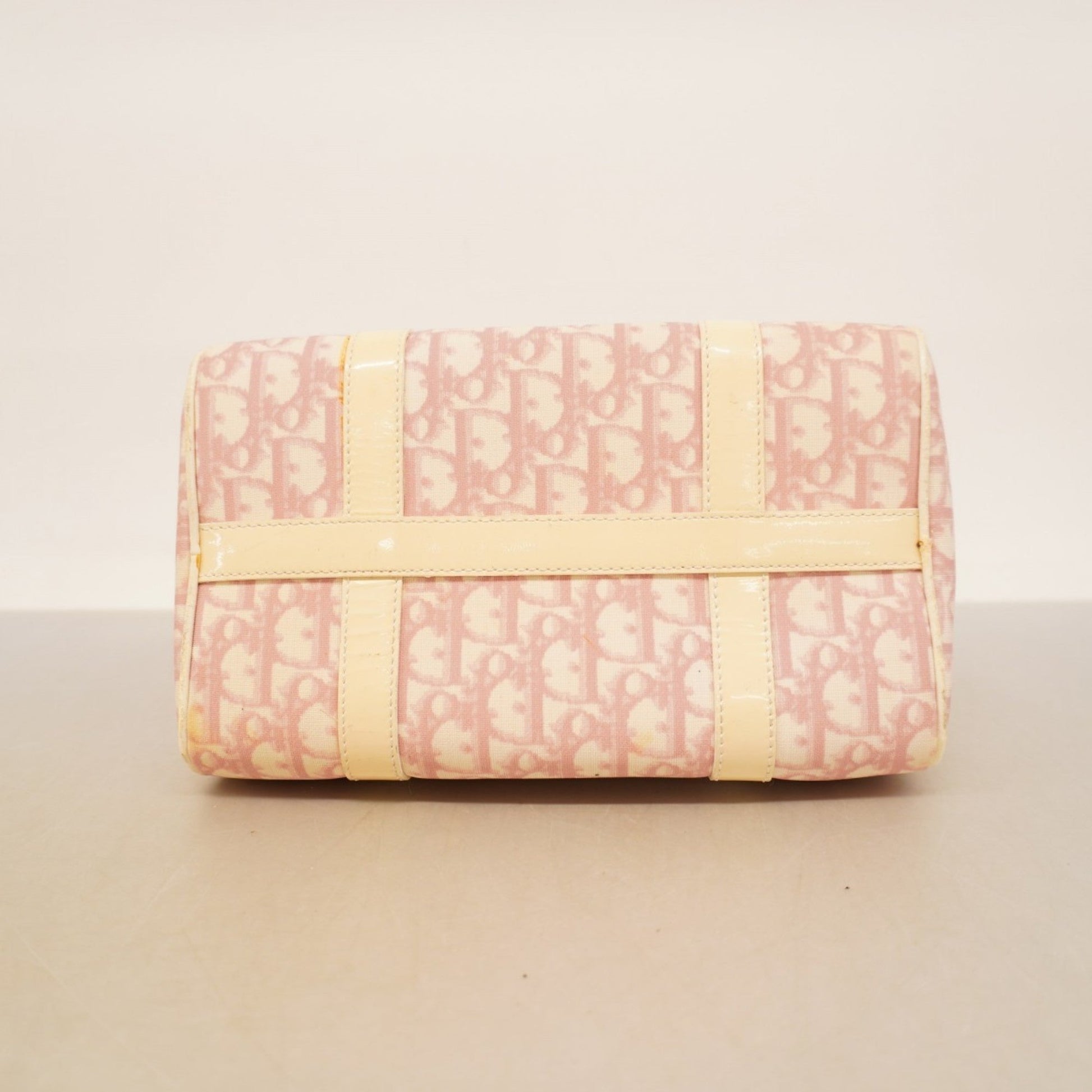 Christian Dior Ivory Pink Pvc Handbag  