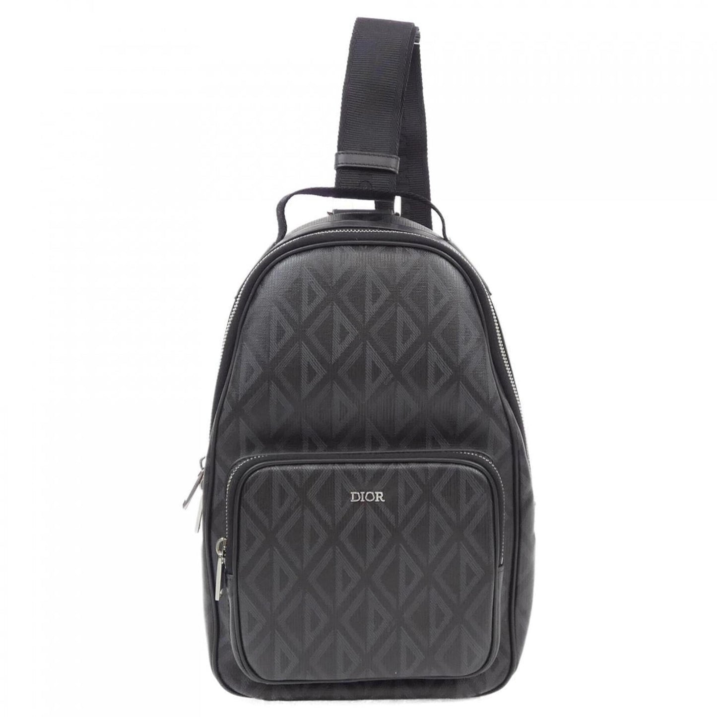 Christian Dior Black Gray Sling Bag  