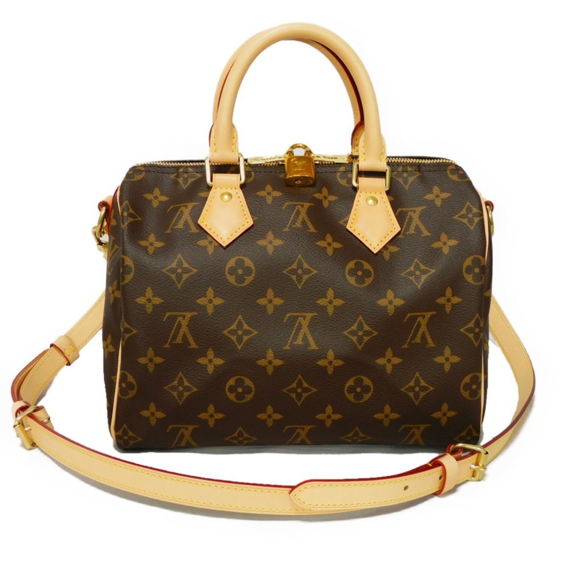 LOUIS VUITTON Handbag Bandouliere 25 New Mini Boston Bag Shoulder Monogram Women's