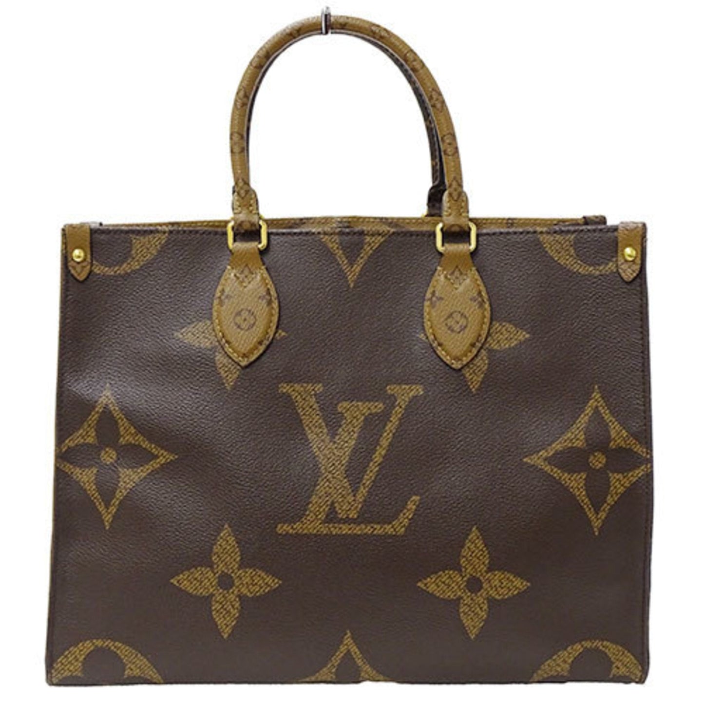 LOUIS VUITTON Bag Monogram Giant Women's Handbag Shoulder 2way Reverse On the Go MM