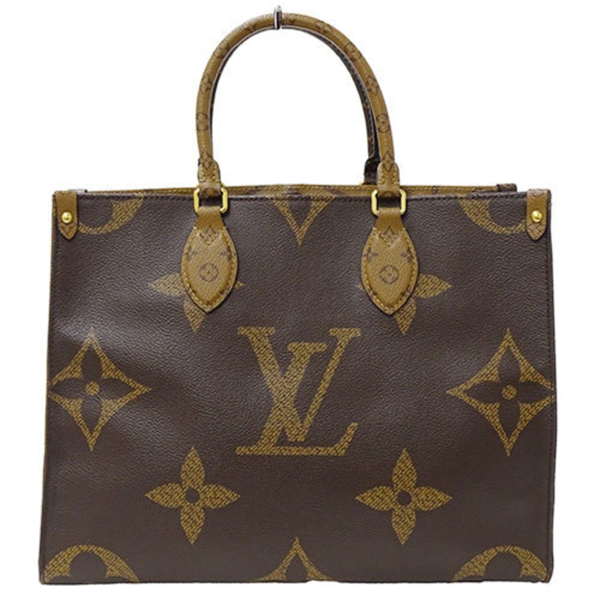 LOUIS VUITTON Bag Monogram Giant Women's Handbag Shoulder 2way Reverse On the Go MM