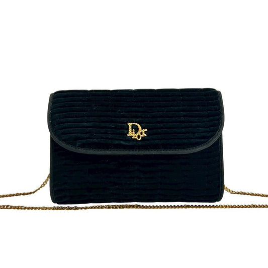 Christian Dior Black Pochette Shoulder Bag  