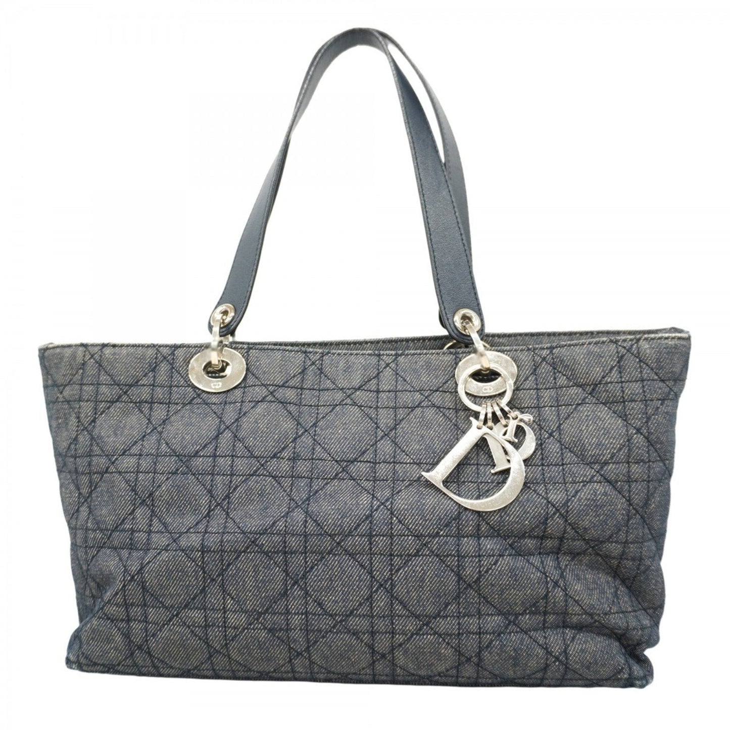 Christian Dior Navy Denim Handbag  