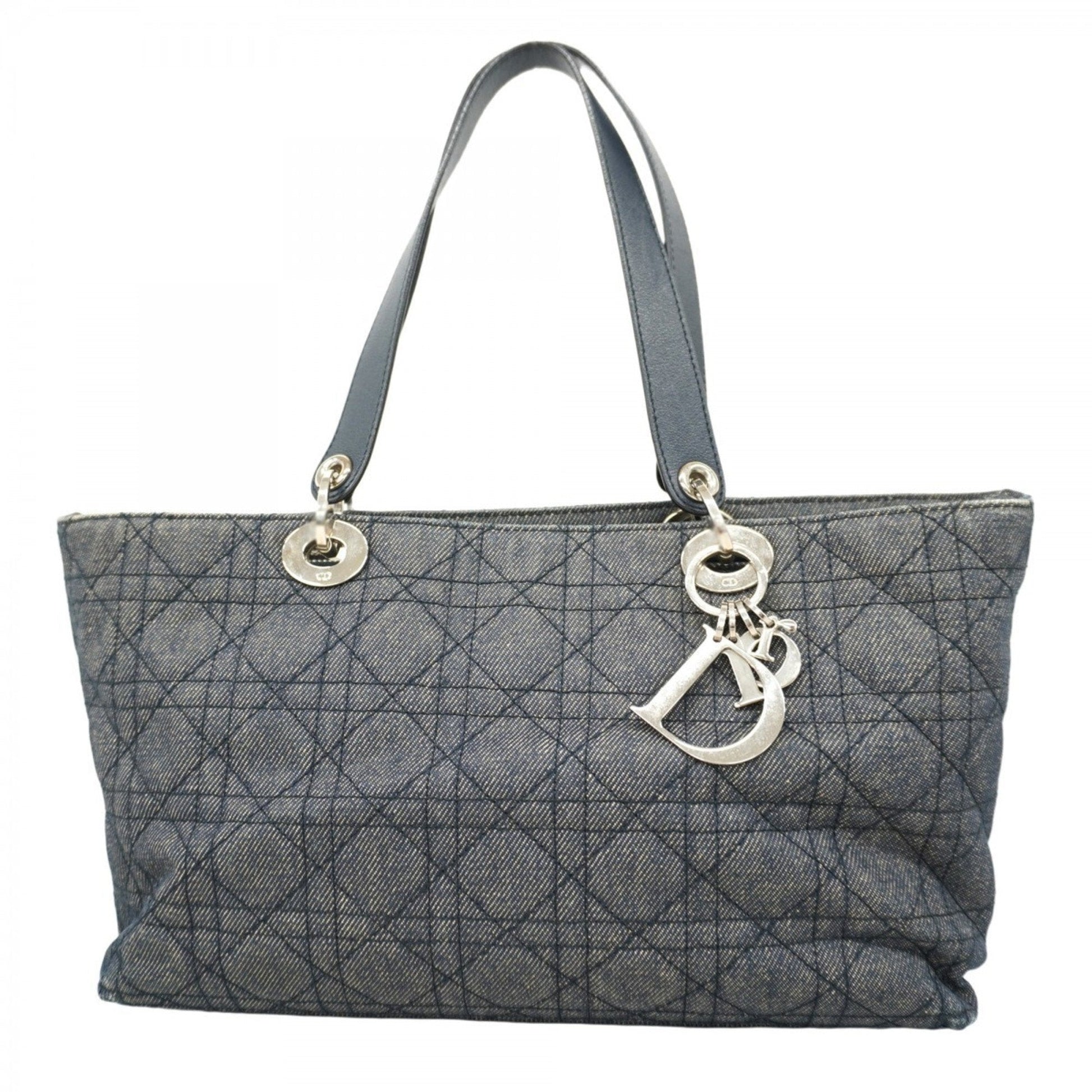 Christian Dior Navy Denim Handbag  