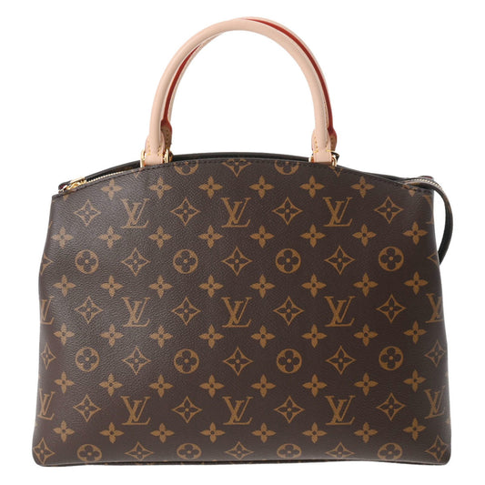 LOUIS VUITTON Monogram Grand Palais MM Brown M45898 Women's Canvas Bag