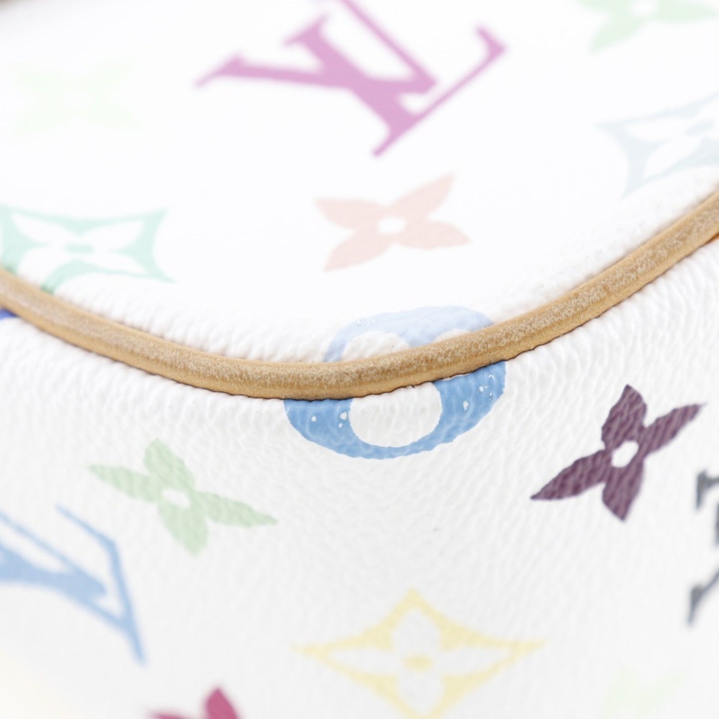 LOUIS VUITTON Sologne Shoulder Bag Monogram Multicolor White Ladies