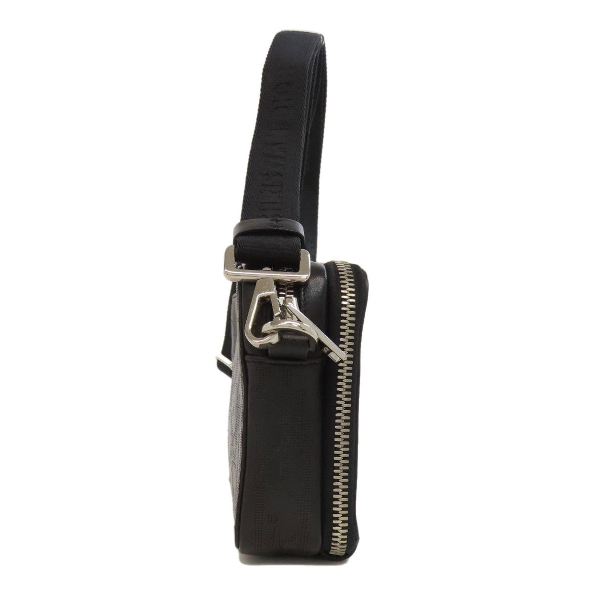 Christian Dior Black Leather Shoulder Bag  