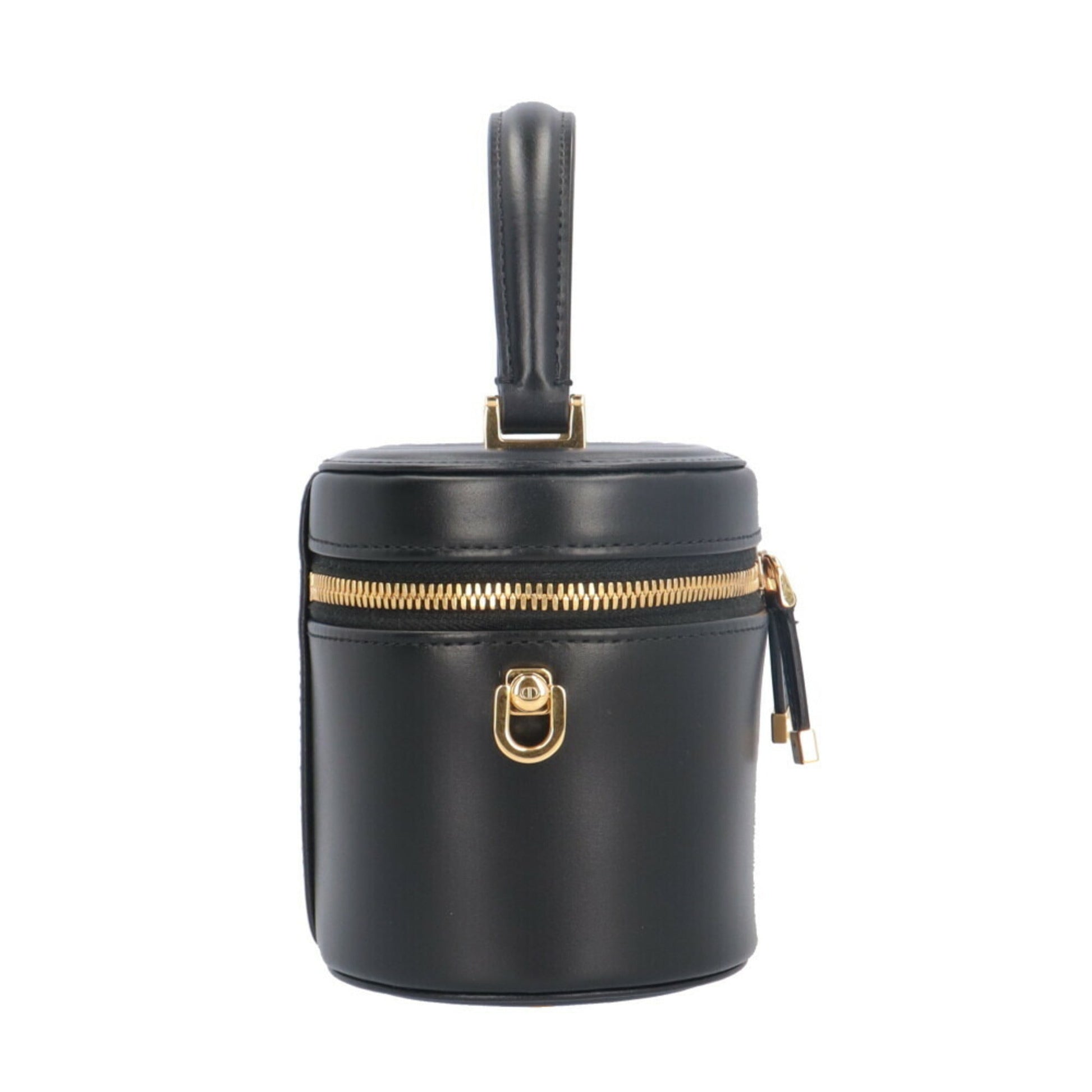 Christian Dior Black Leather Shoulder Bag  