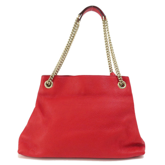 Gucci Chain Leather Tote