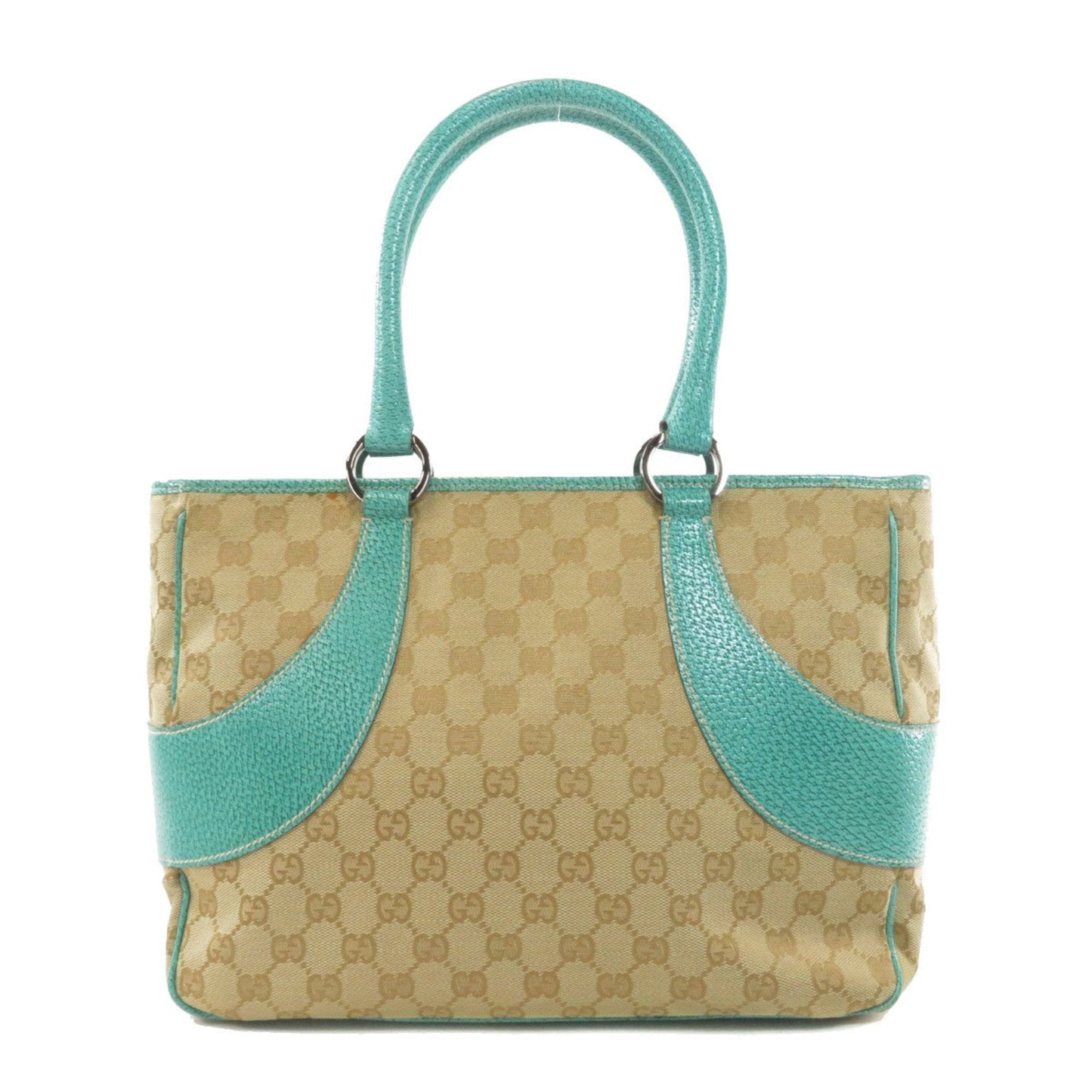 Gucci Leather Canvas Tote Style 48