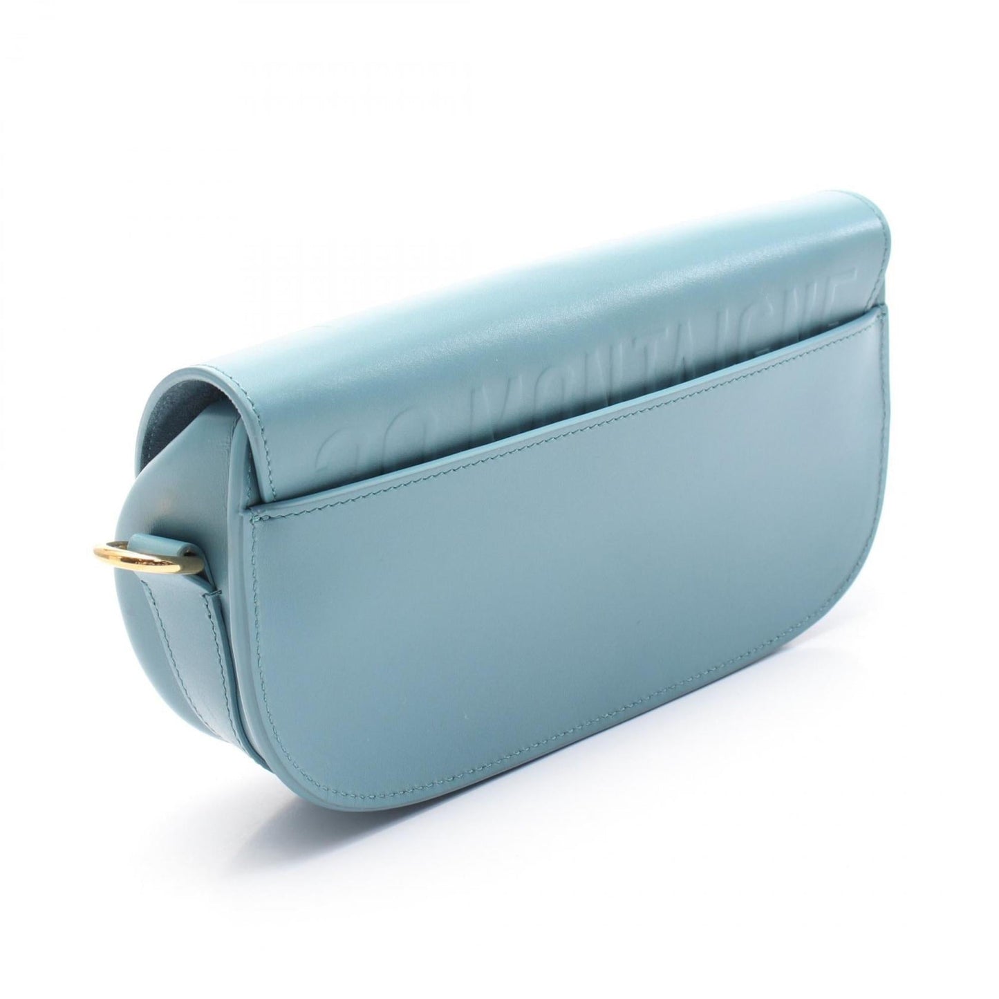 Christian Dior Blue Leather Shoulder Bag  