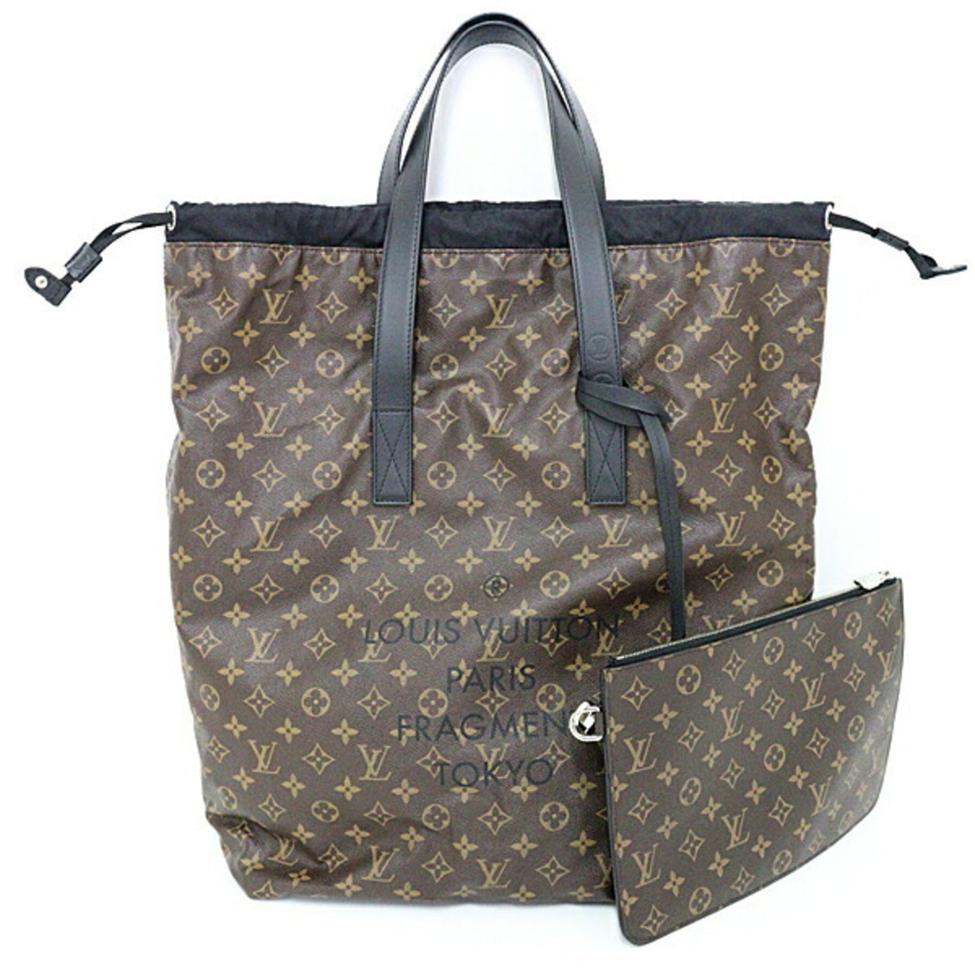 LOUIS VUITTON Fragment Hippo Light Fujiwara Hiroshi Collaboration Macassar Tote Bag
