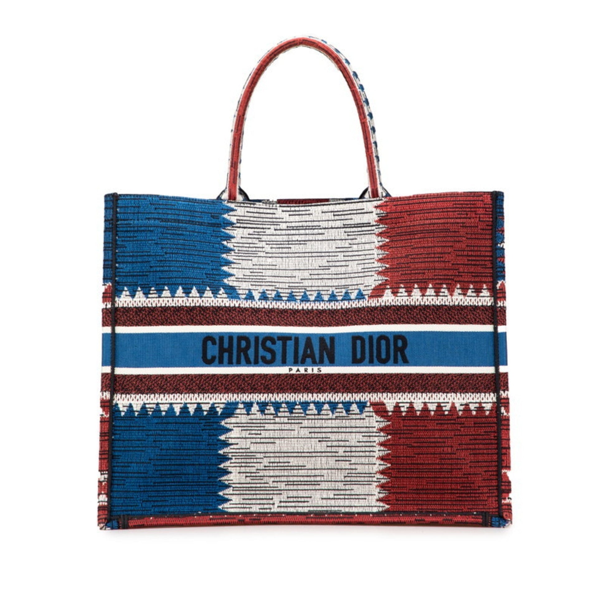 Christian Dior Multi-Color Canvas Tote Bag  