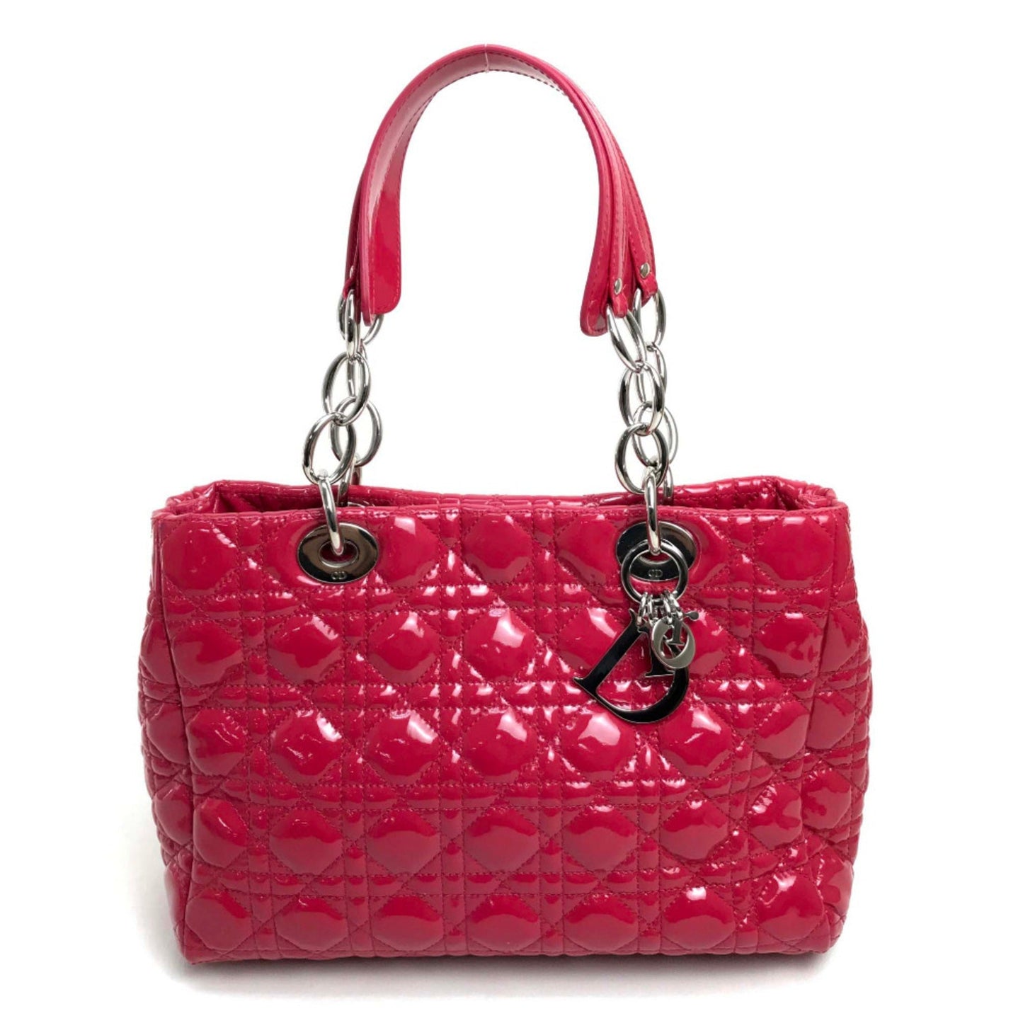 Christian Dior Pink Leather Handbag  