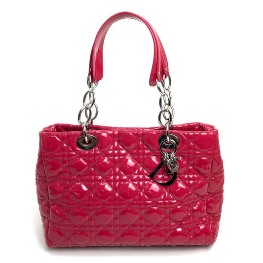 Christian Dior Pink Leather Handbag  