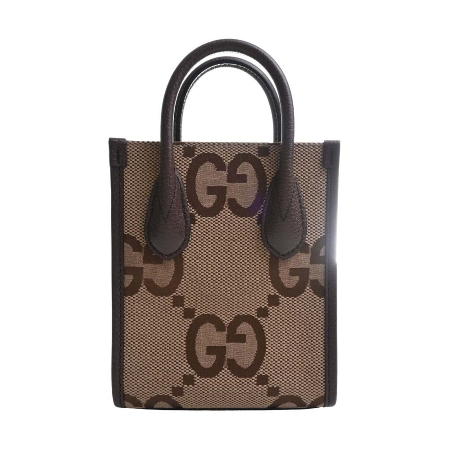 Gucci Leather Canvas Tote