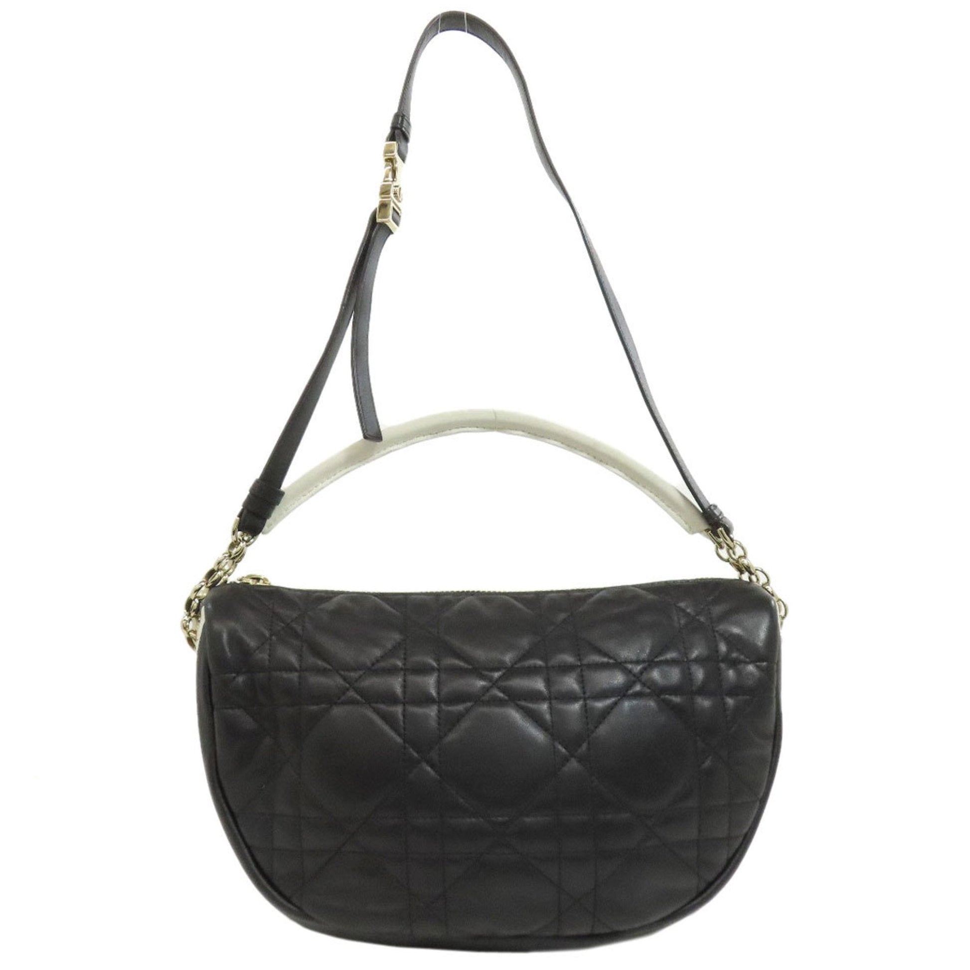 Christian Dior Black Leather Handbag  