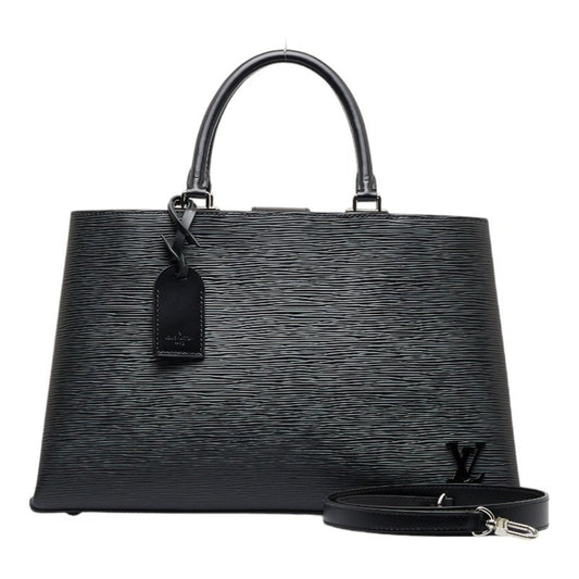 LOUIS VUITTON Epi Kleber MM Handbag Shoulder Bag M51323 Noir Black Leather Ladies