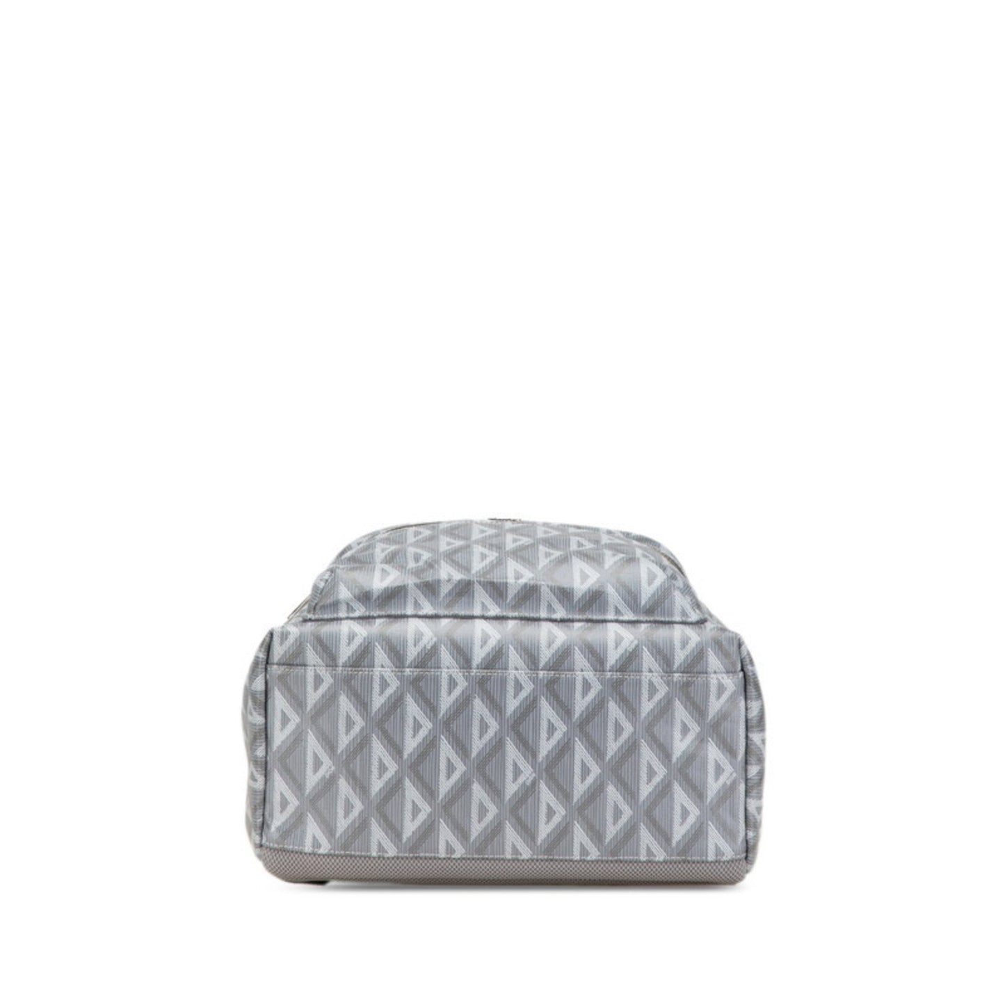 Christian Dior Gray Pvc Leather Backpack  