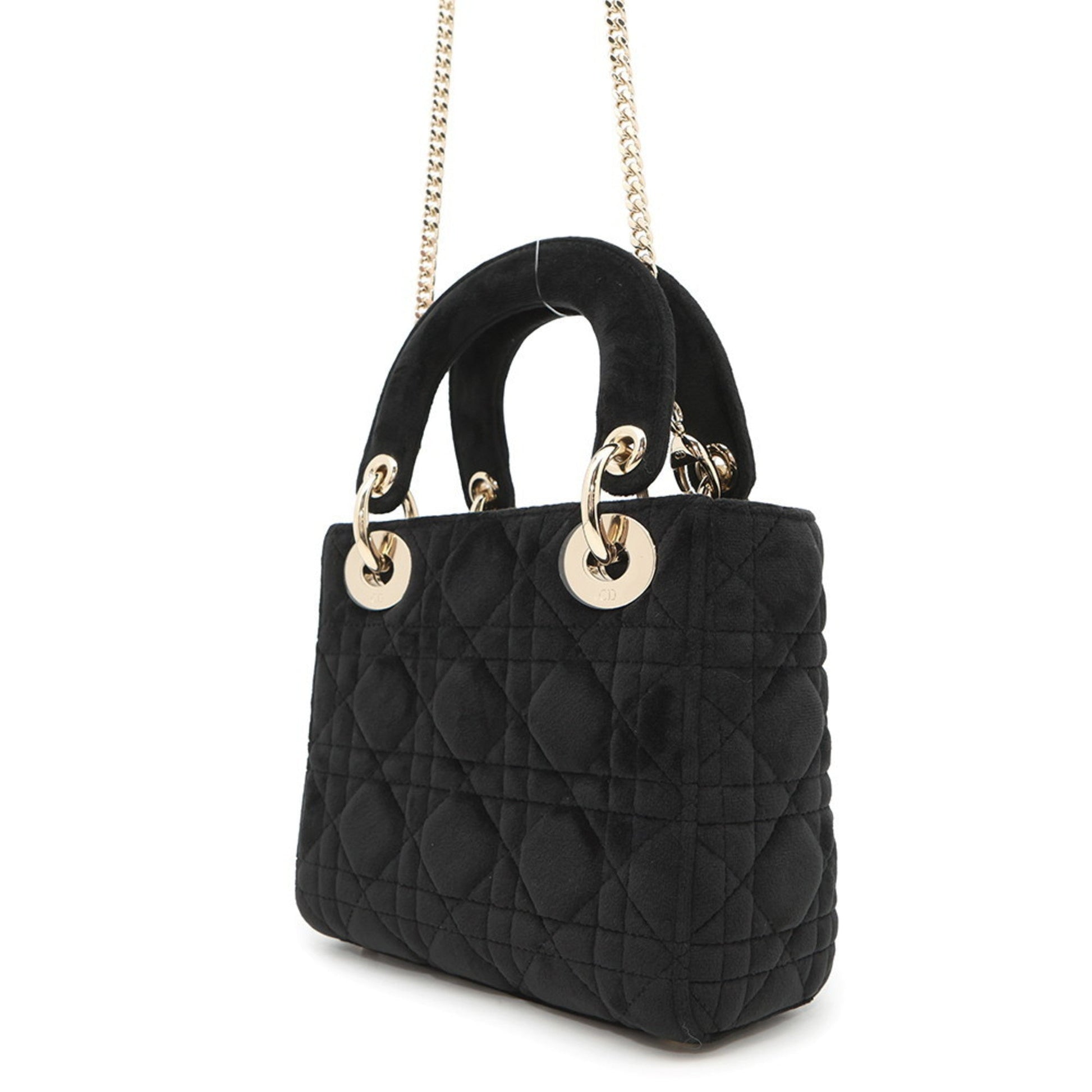 Christian Dior Black Leather Handbag  