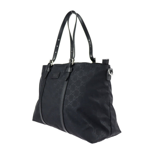 Gucci Nylon Leather Tote