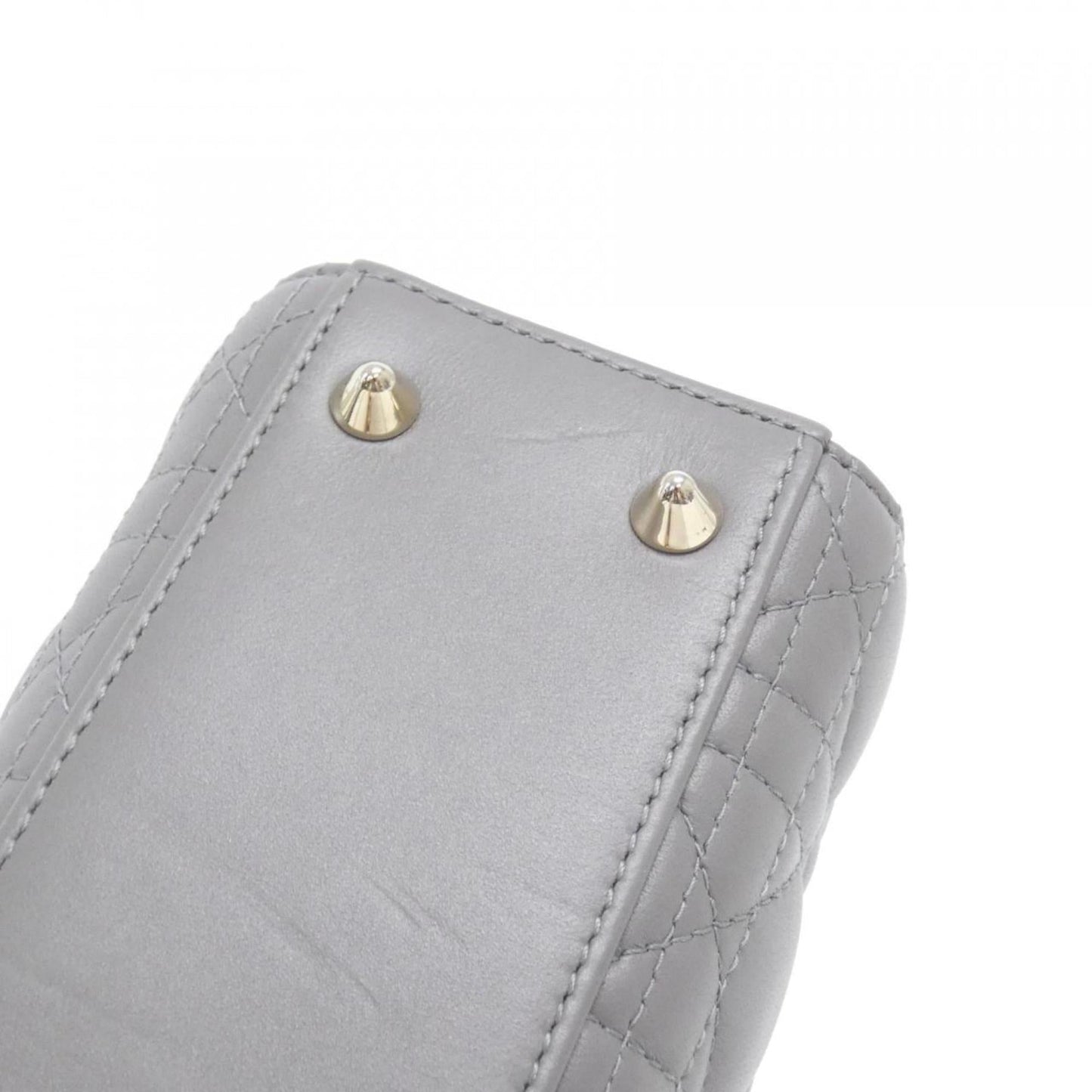 Christian Dior Gold Leather Handbag  