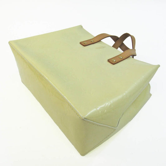 LOUIS VUITTON Monogram Vernis Reade PM M91336 Women's Handbag Pearl