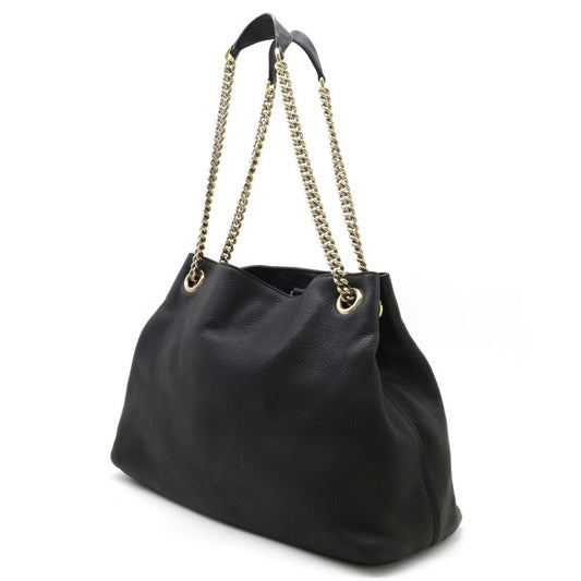 Gucci Chain Leather Tote