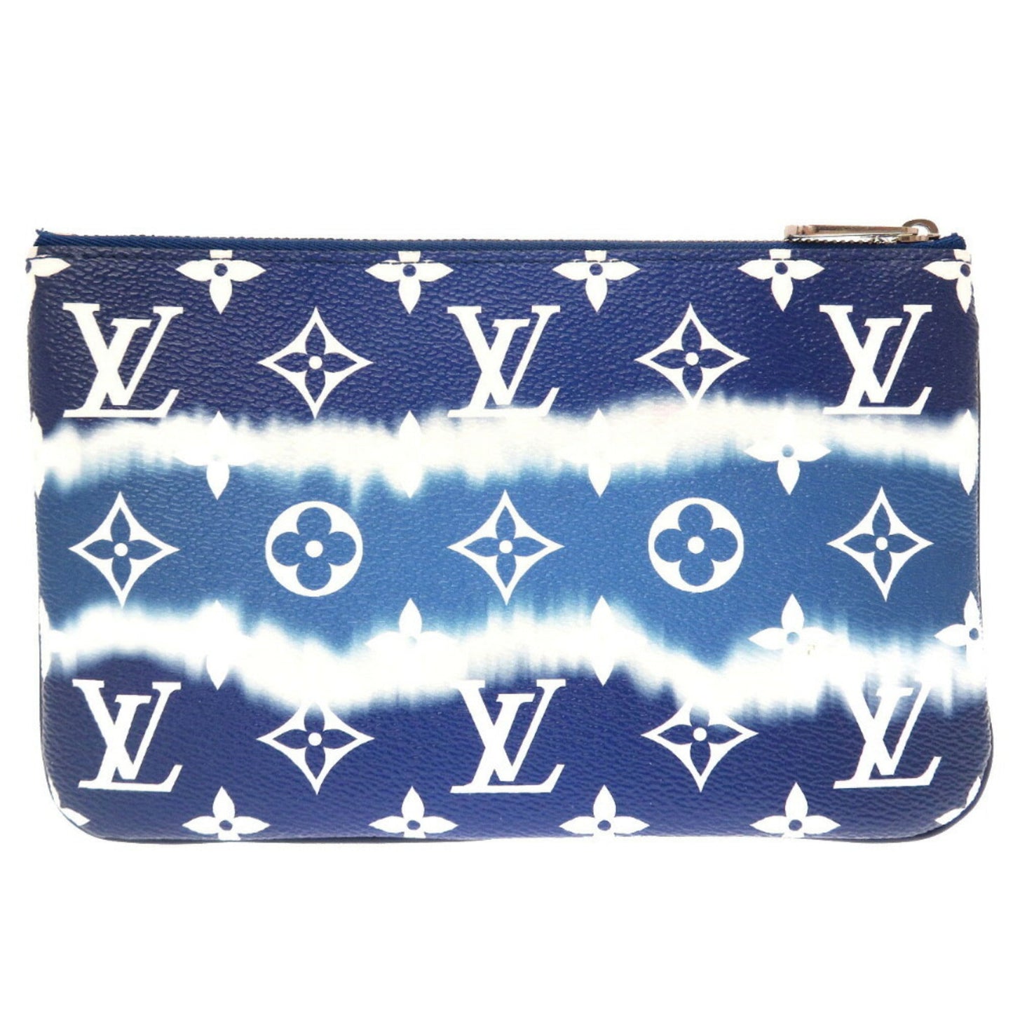 Louis Vuitton Monogram Giant Louis Vuitton Escal Pochette Double Zip M69124 Blue Shoulder Bag