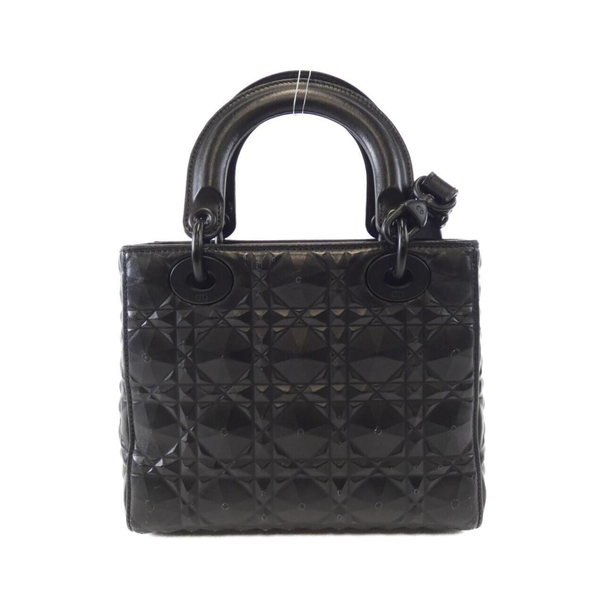 Christian Dior Black Leather Handbag  