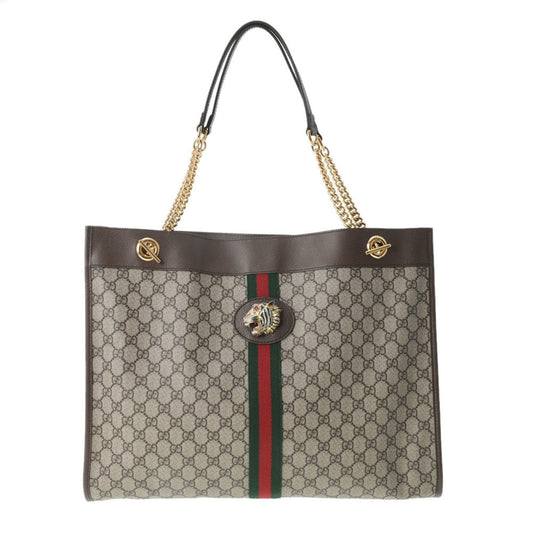 Gucci Lou Chain Leather Tote