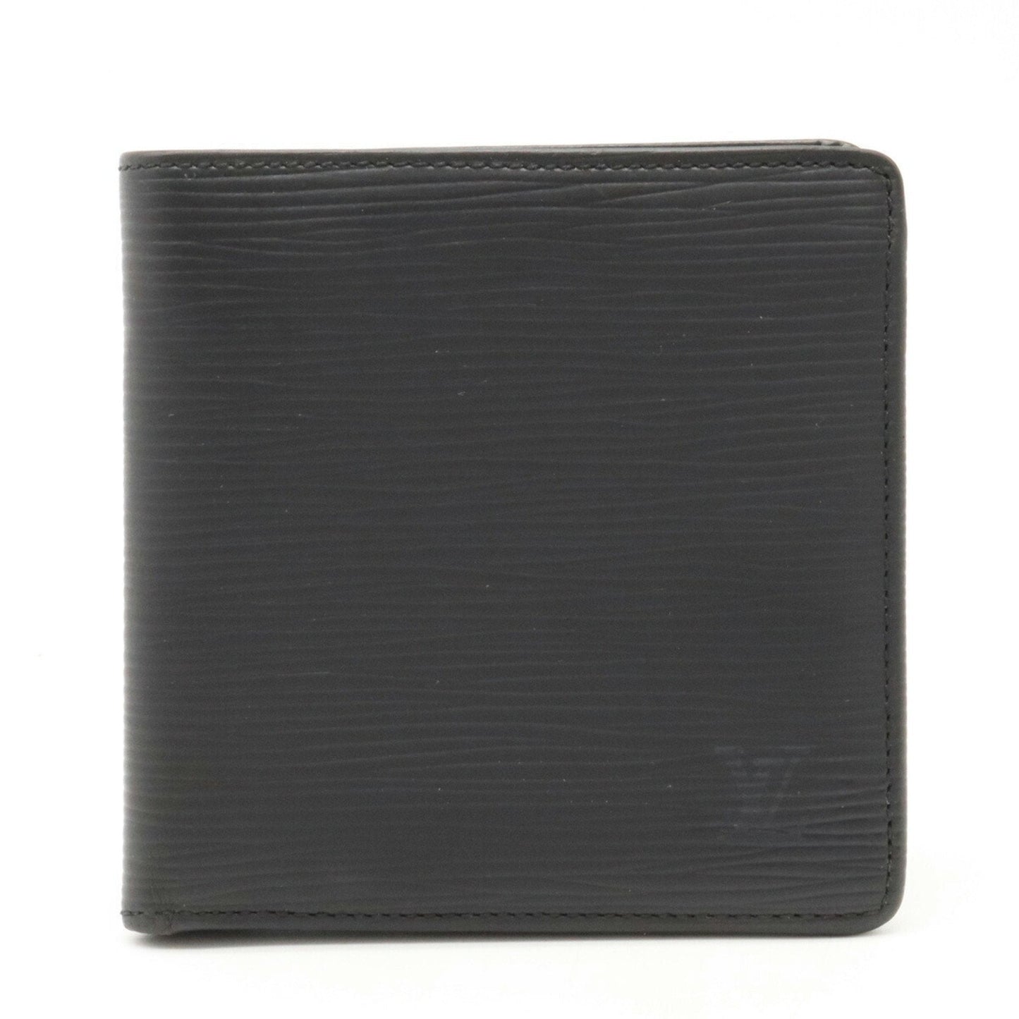 LOUIS VUITTON Epi Portefeuille Marco Bifold Wallet Soft Leather Noir Black M63652