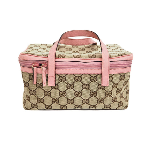 Gucci Beige Canvas Handbag Style 3