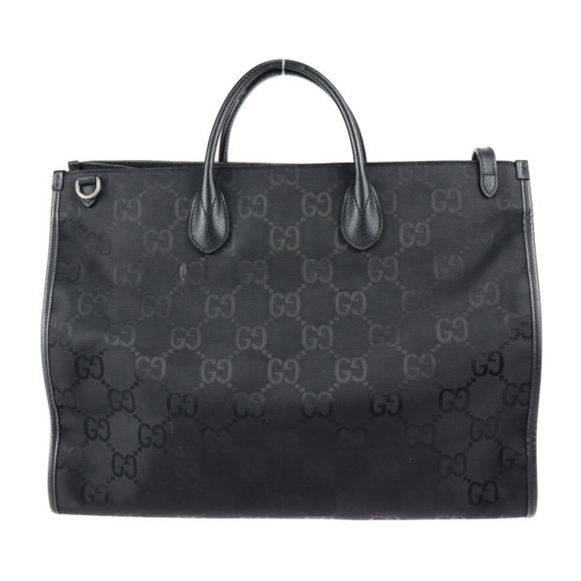 Gucci Nylon Leather Tote