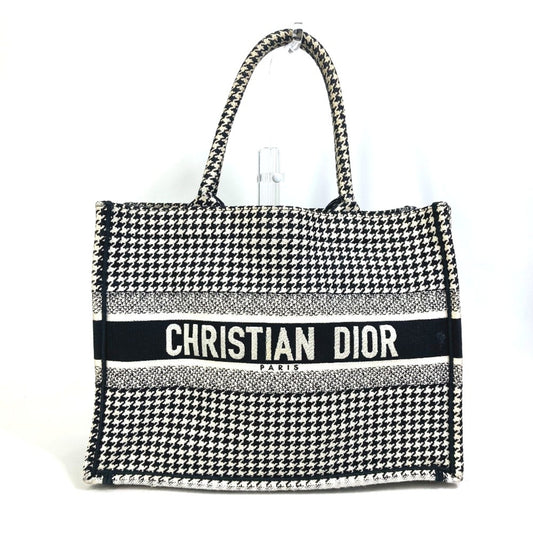 Christian Dior Black Cloth Tote Bag  