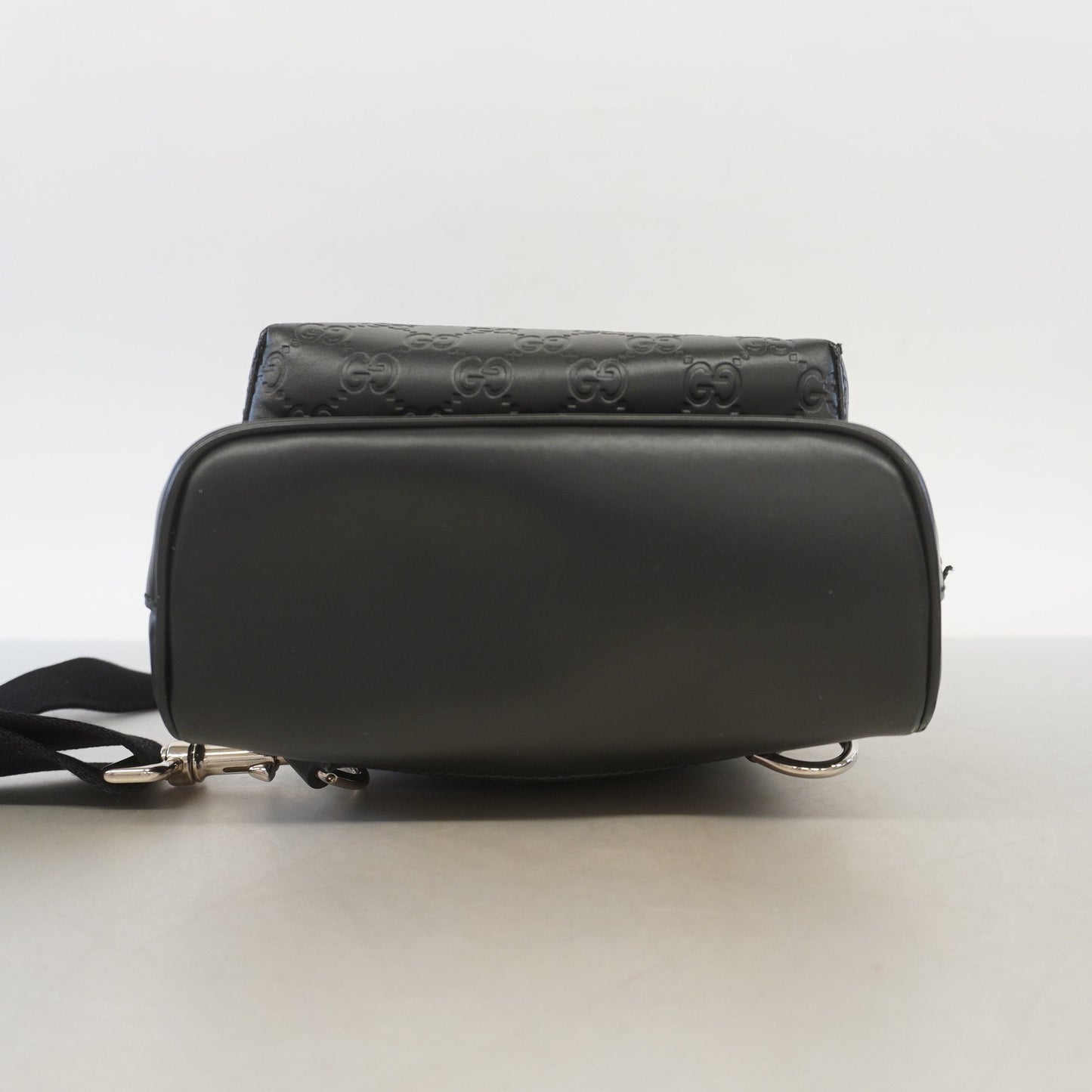 Gucci Guccissima Black Leather Handbag