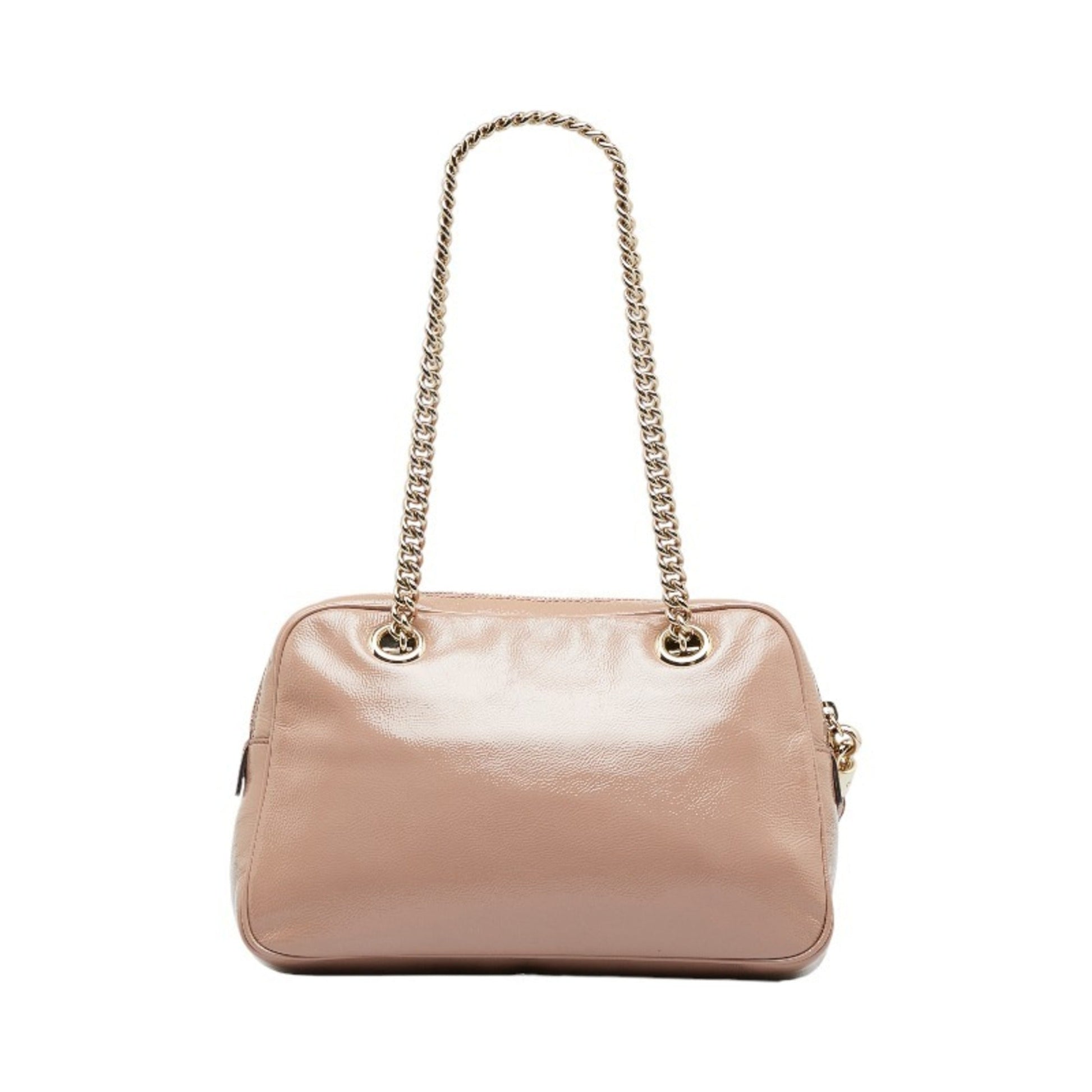 Gucci Chain Leather Shoulder Bag