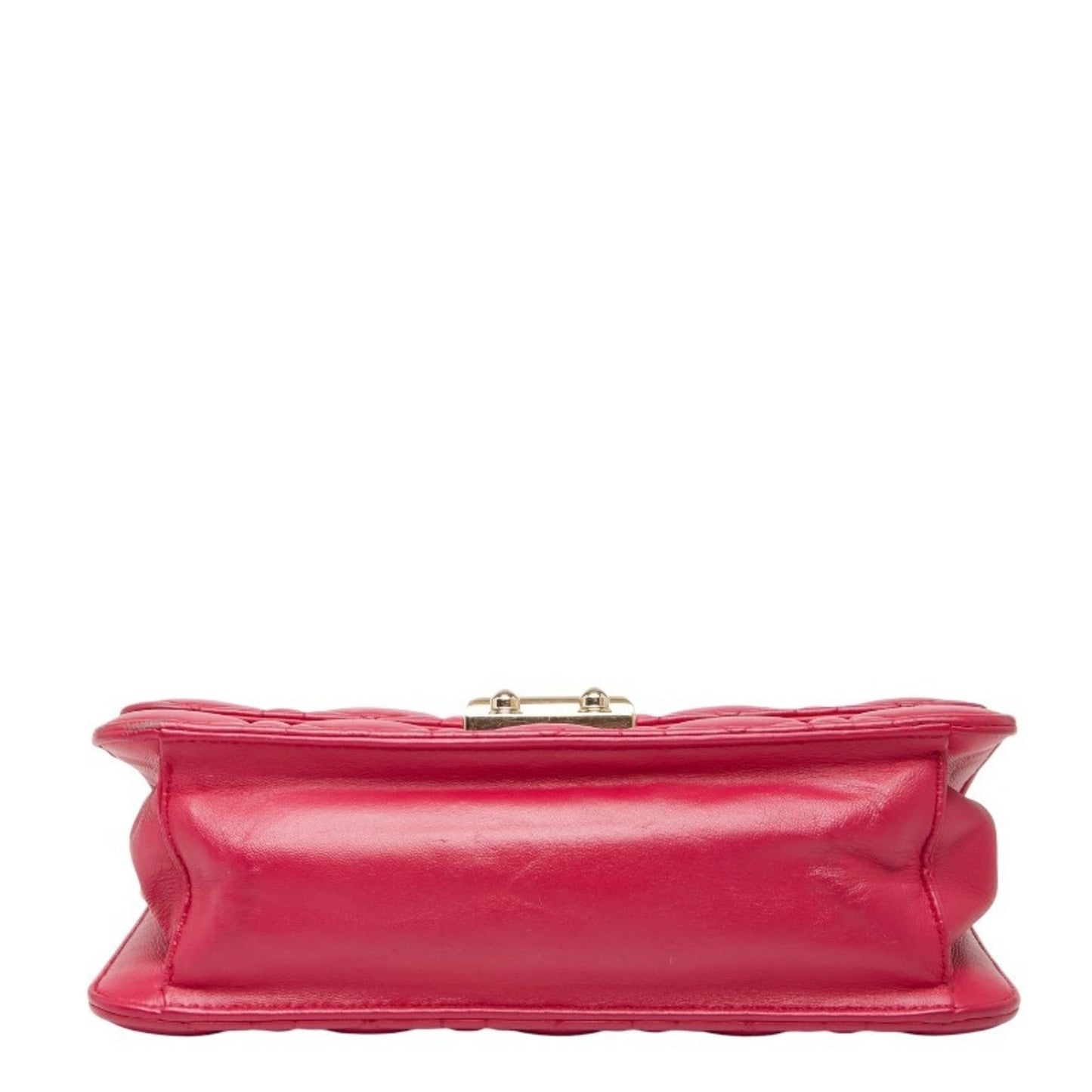 Christian Dior Pink Leather Shoulder Bag  