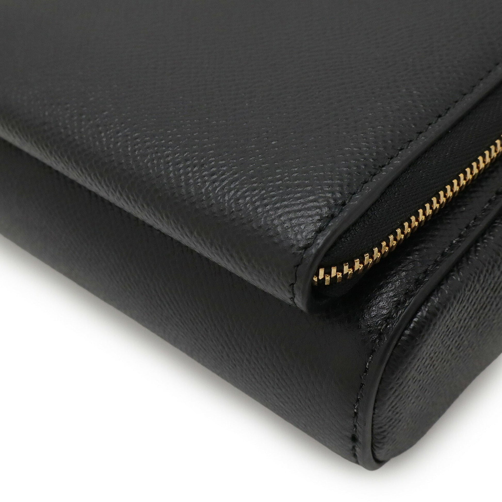 Christian Dior Black Leather Shoulder Bag  