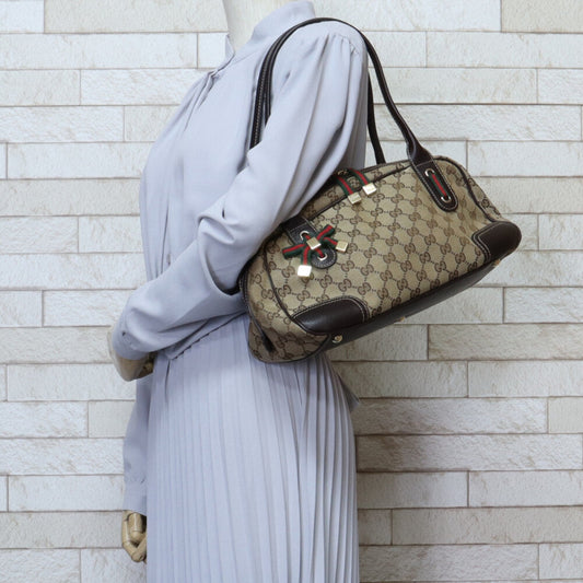 Gucci Canvas Shoulder Bag
