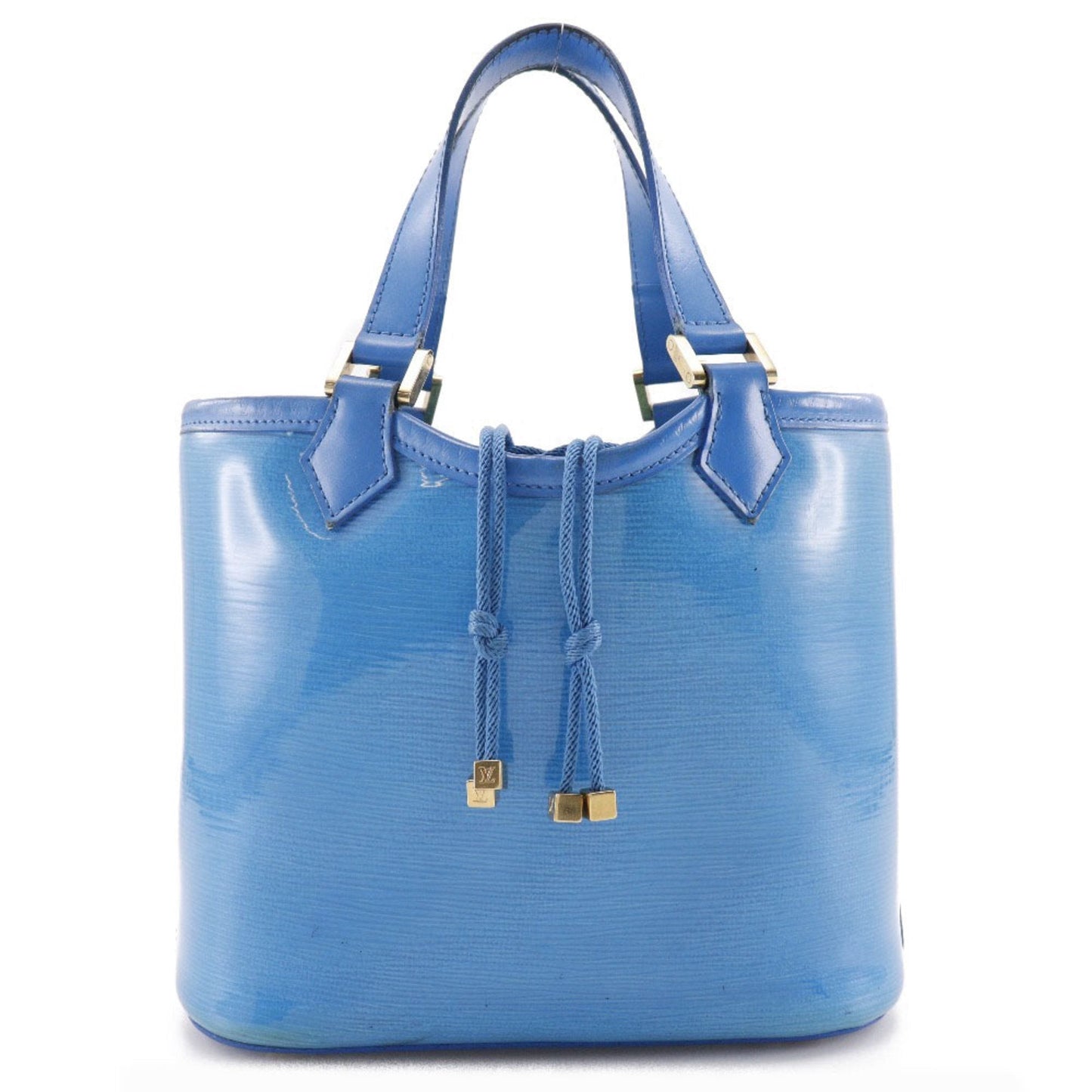 LOUIS VUITTON Mini Lagoon Bay Handbag Epiplage Pile Light Blue Ladies