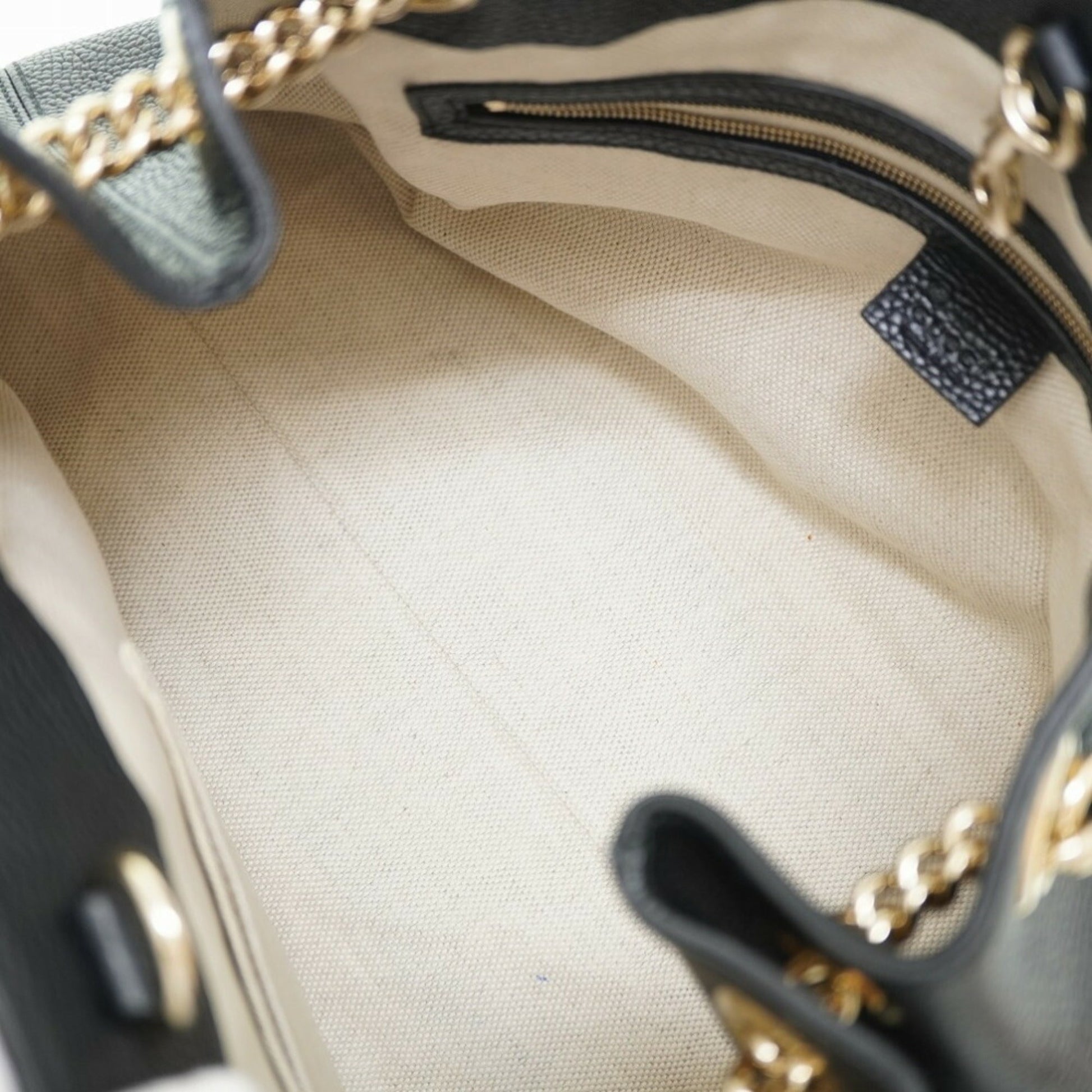 Gucci Chain Leather Tote