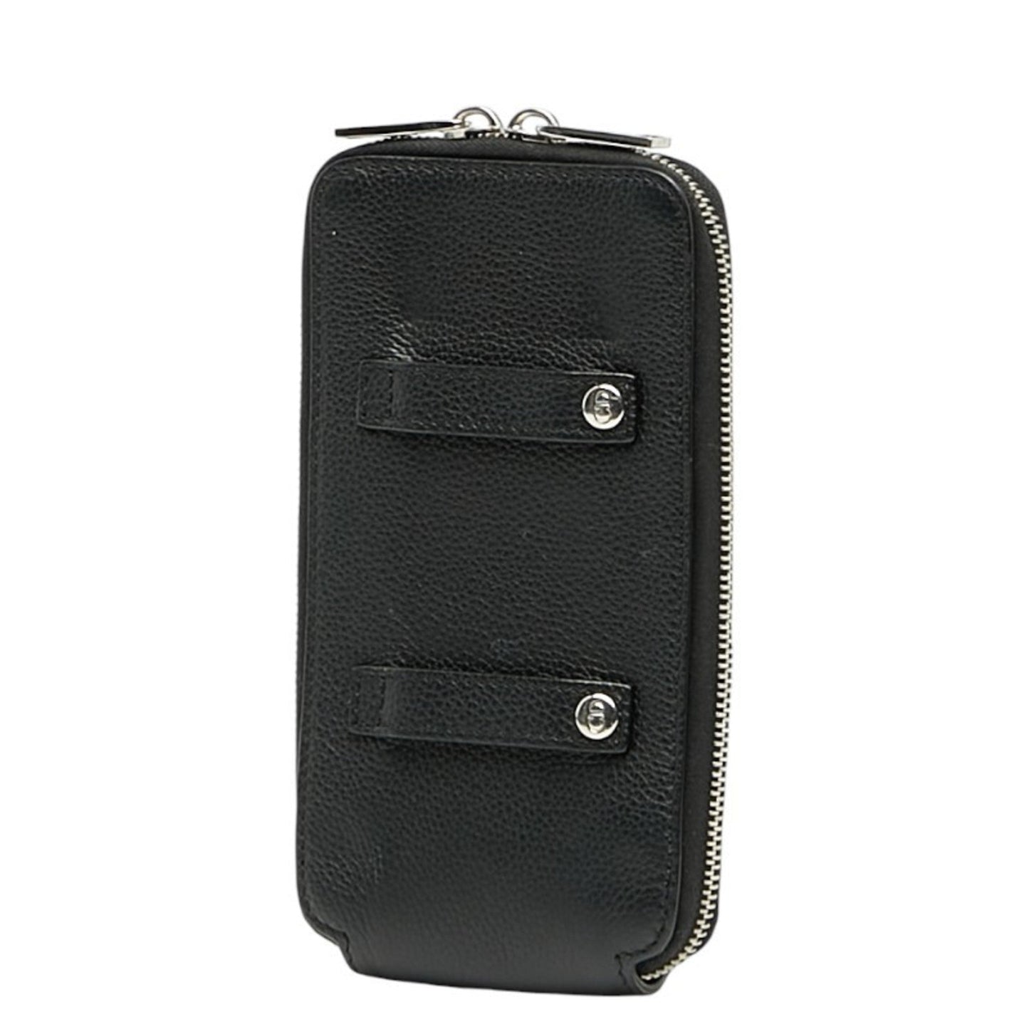 Christian Dior Black Leather Pouch  