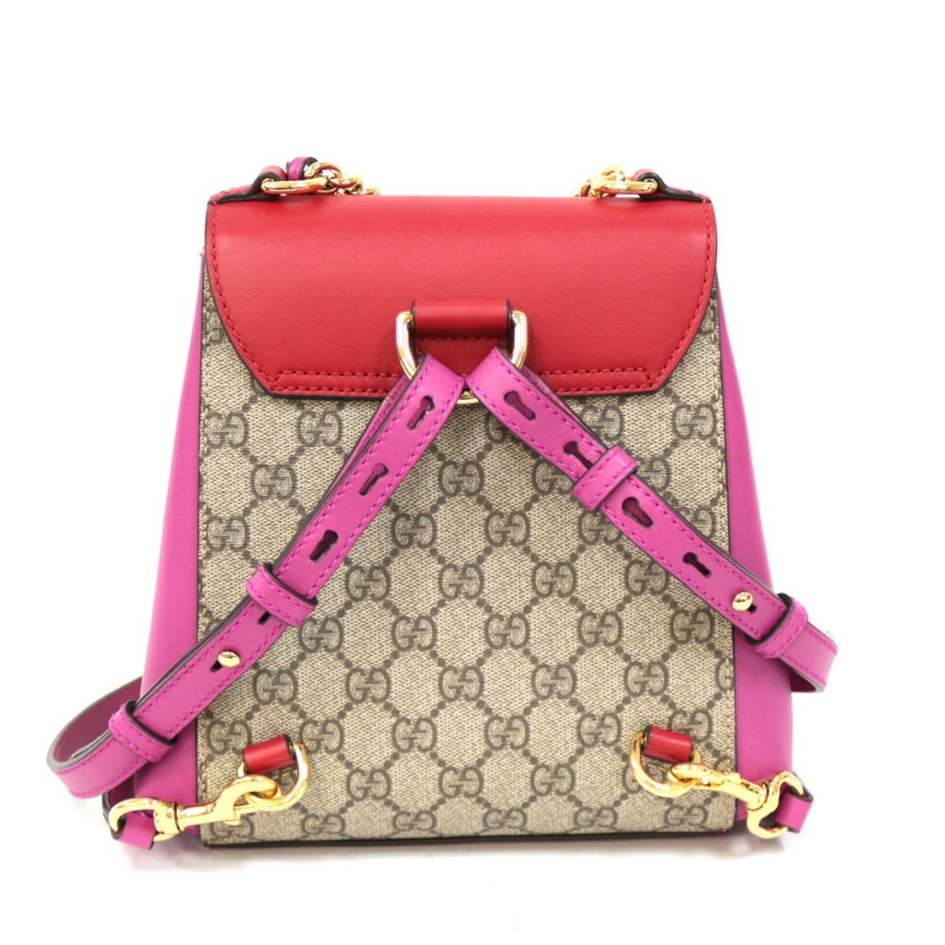 Gucci Padlock Red Shoulder Bag