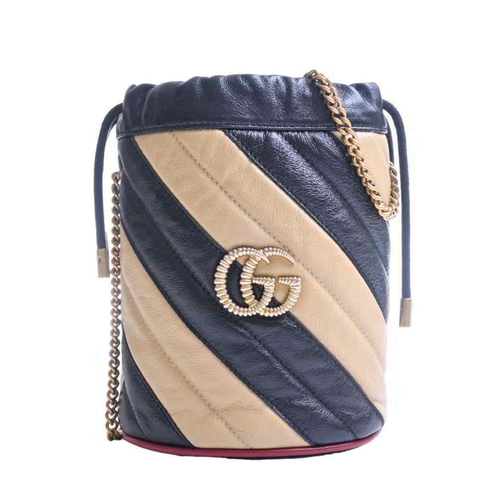 Gucci Lou Quilted Chain Shoulder Bag