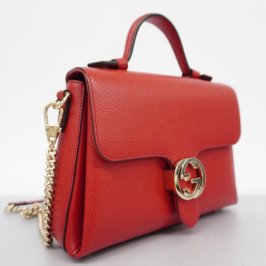 Gucci Leather Shoulder Bag