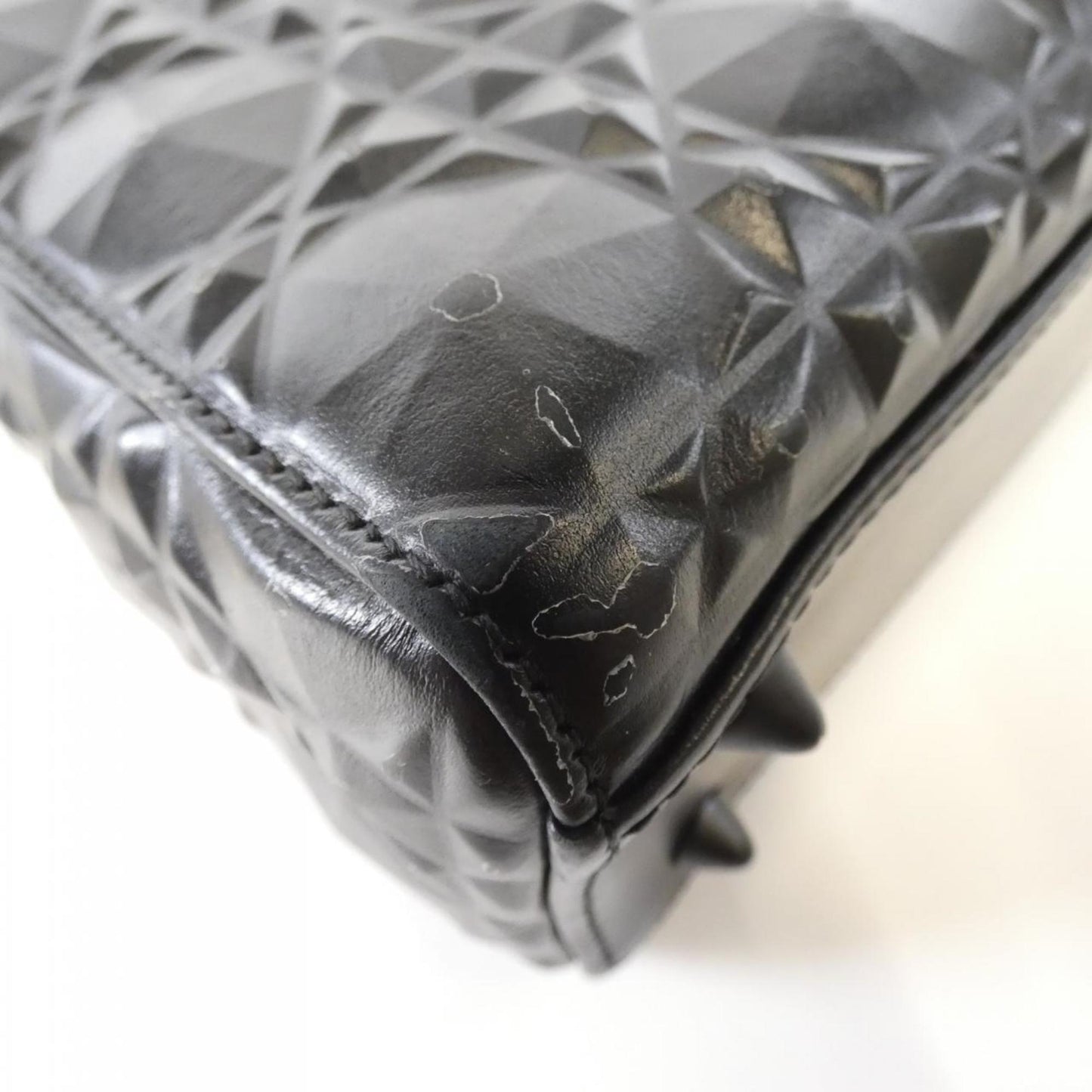 Christian Dior Black Leather Handbag  