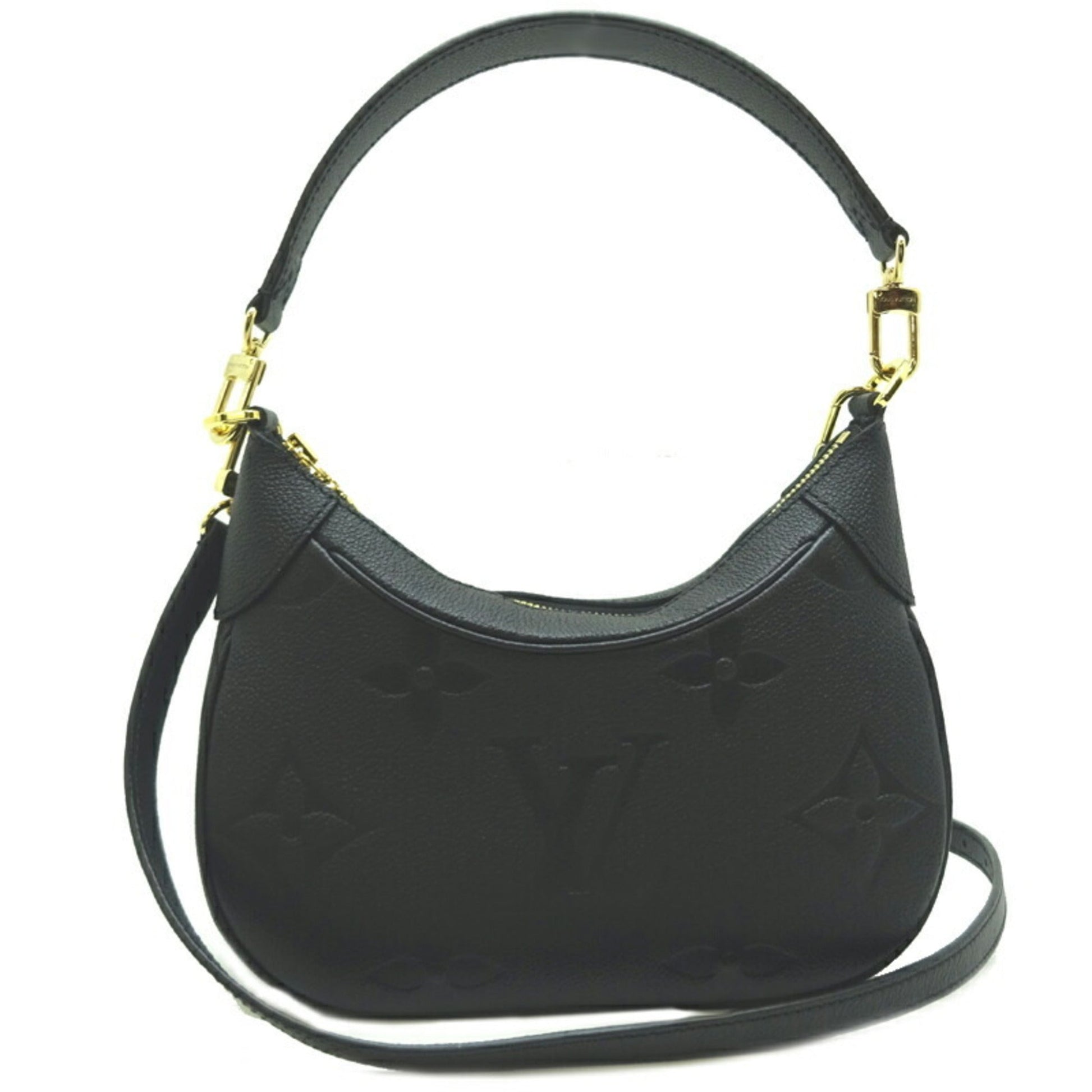 LOUIS VUITTON Bagatelle NM Women's Shoulder Bag Monogram Empreinte Noir [Black]