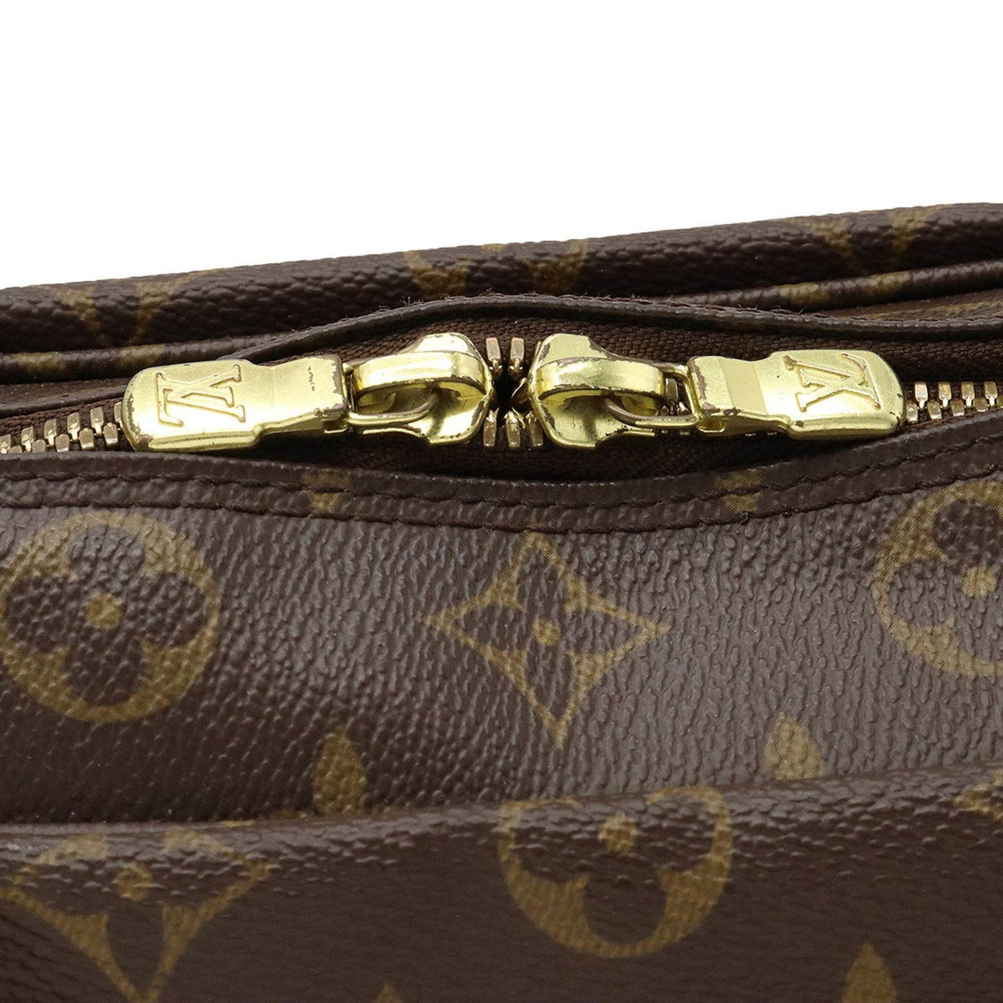 LOUIS VUITTON Monogram Sack Bossfort Handbag Bag Shoulder