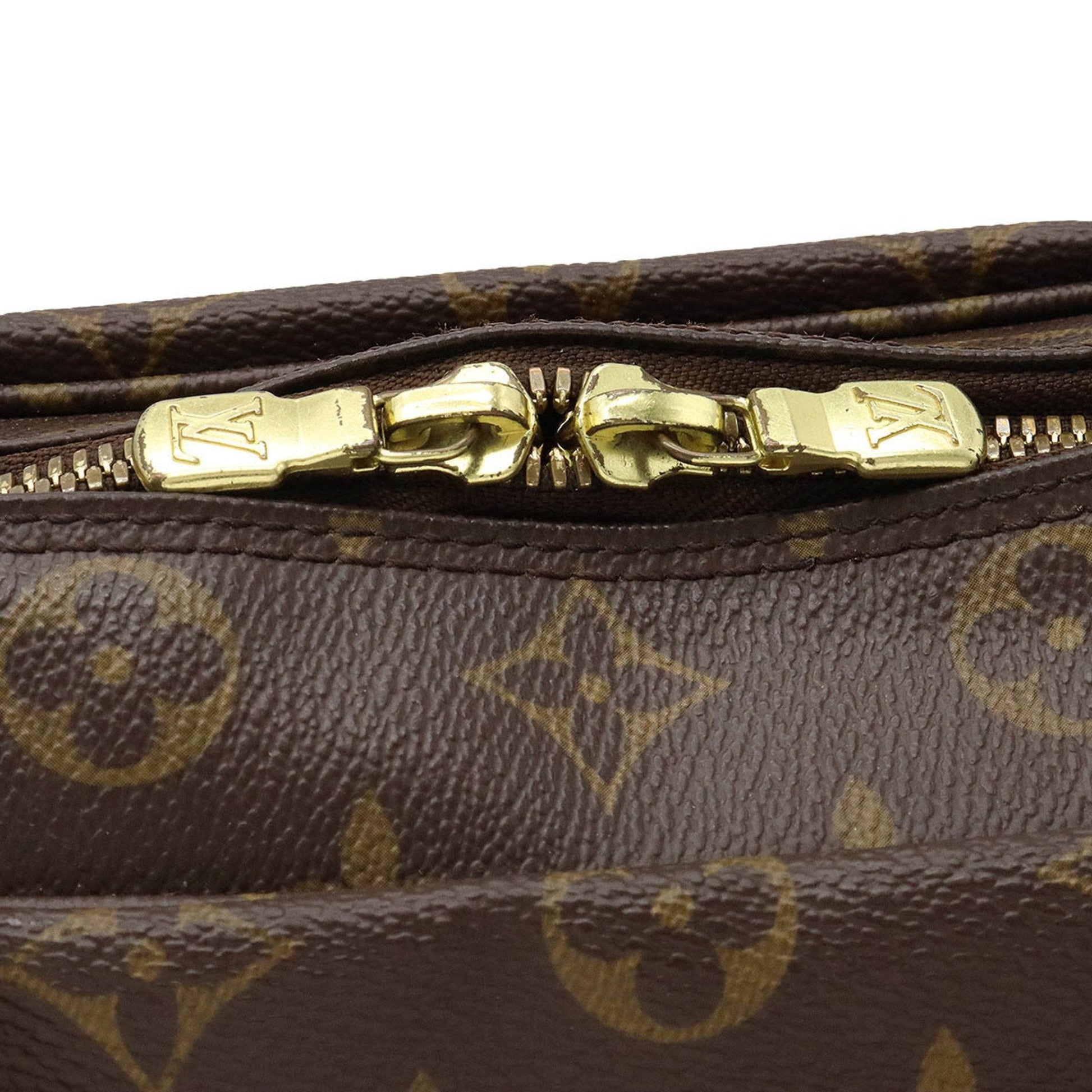 LOUIS VUITTON Monogram Sack Bossfort Handbag Bag Shoulder